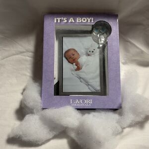 LaVori Originals “It’s A Boy” Picture Frame New In Box Holds A 4” X 6” Picture